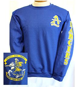 Blue Crew Sweatshirt