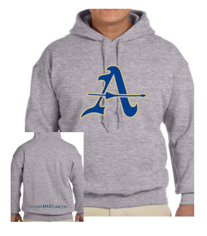 Sport Grey Hooded Sweatshirt